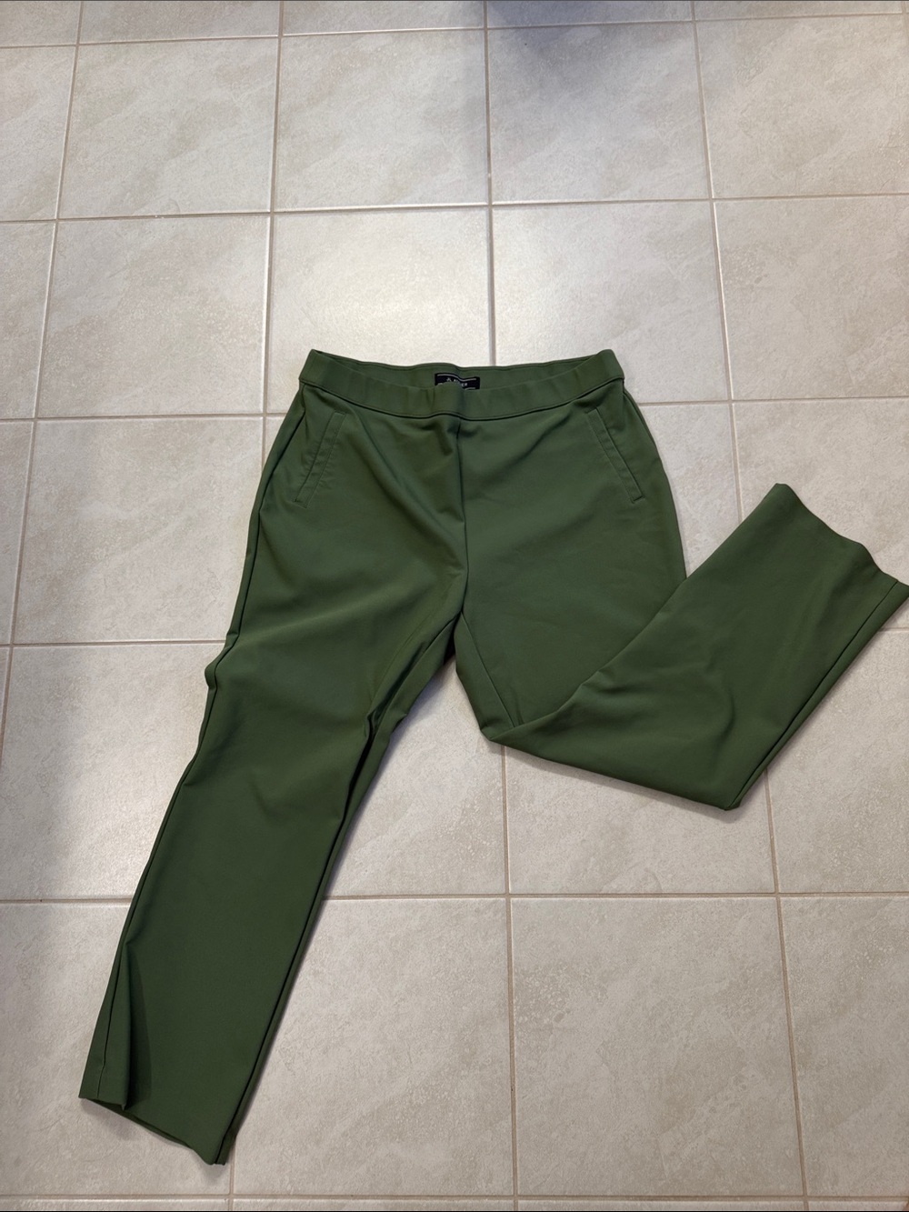 Olive Green Women's Slim Jogger Pants
